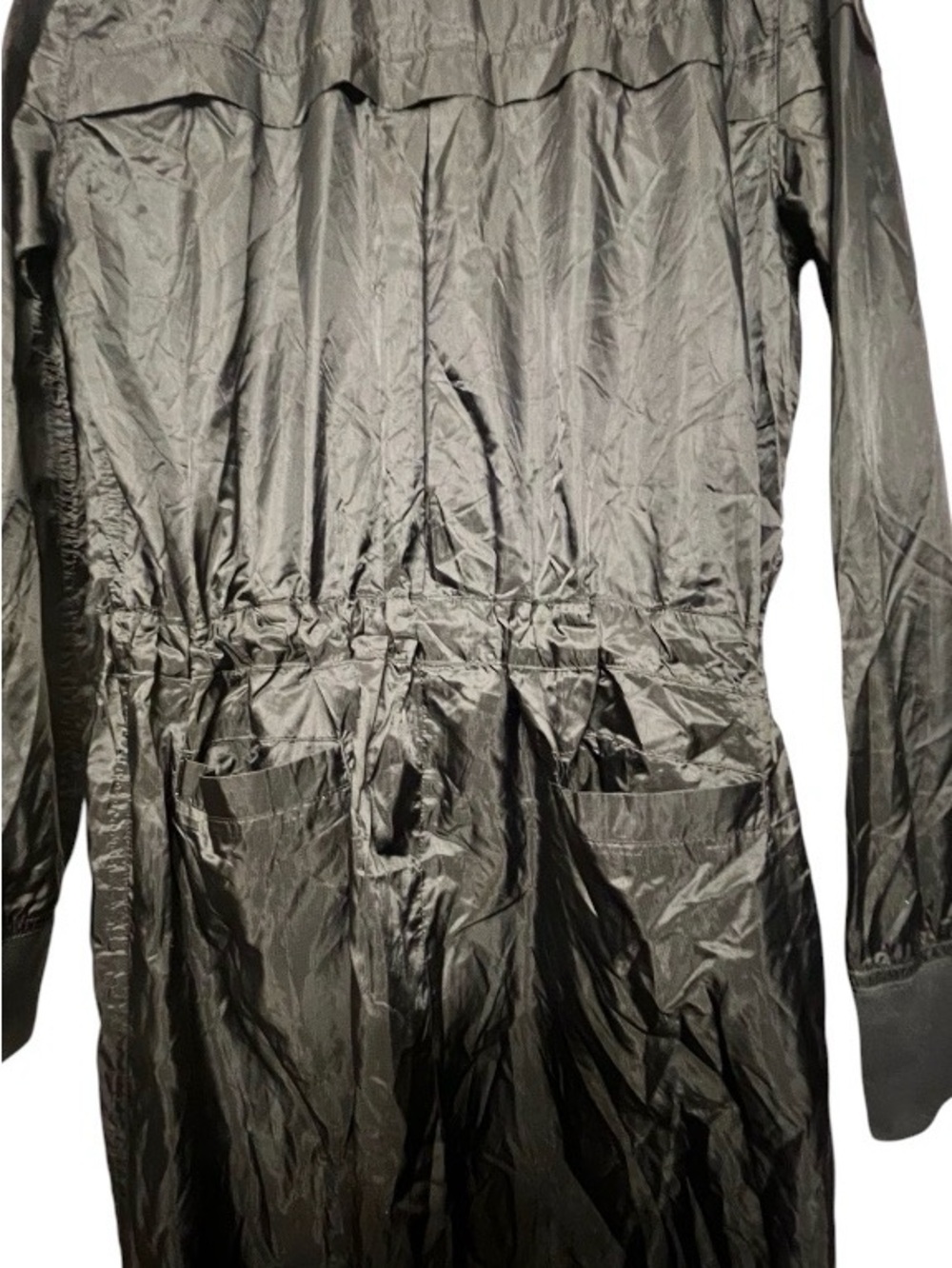 NIKE AIR Futura Women’s Black Flight Suit Lightweight Jumpsuit Size:Medium - Picture 6 of 15